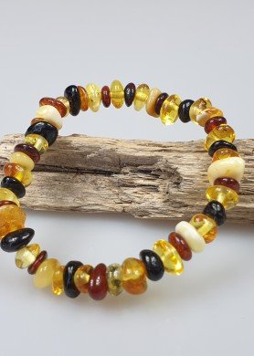 Gintarinė apyrankė vaikiška gydomasis gintaras