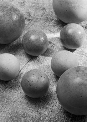 Betoninis dekoratyvus rutulys SFERO 10 cm