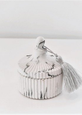 Dėžutė su kutu „Marmuras“