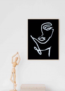 Paveikslas "Moteris iš kosmoso"