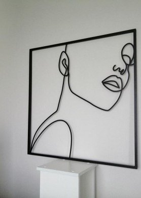 Metalinis paveikslas "Coquette "