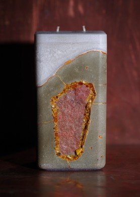 Aukšta palmių vaško žvakė