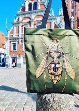 Krepšys-rankinė "Bičių karalienė"