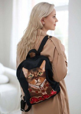 Kuprinė "Katinas su charakteriu"