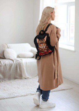 Kuprinė "Katinas su charakteriu"