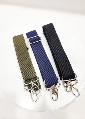 Reguliuojamo ilgio prisegama rankena