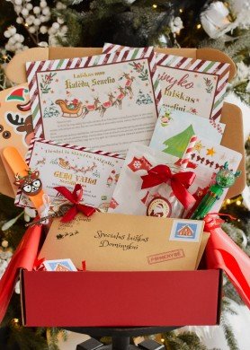 Kalėdų Senelio laiškas vienam vaikučiui