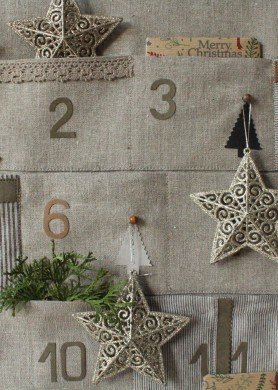 Lininis advento kalendorius