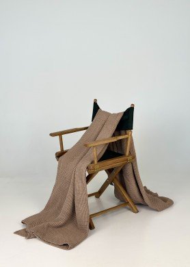 Lininis pledas / lovos užtiesalas Driftwood