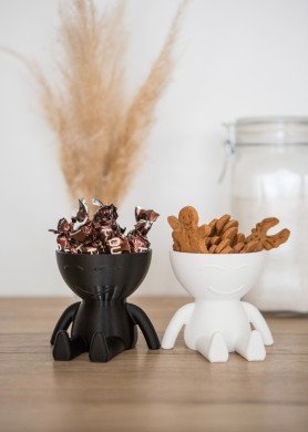 Saldaininė-sausaininė „Romantikas“,  matinė balta