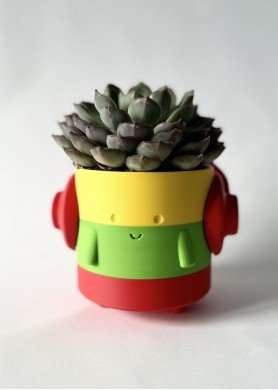 Pieštukinė - vazonėlis ,,Muzikos mylėtojas“