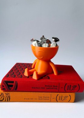 Saldaininė-sausaininė „Romantikas“,  oranžinė spalva