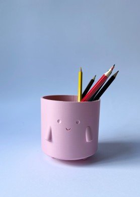Pieštukinė „Šypsniukas“, matinė ružava spalva