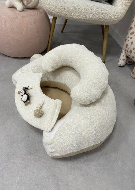 Sėdinukas ,,Teddy baltoji meškutė,,