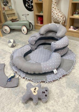 Transformeris + kilimėlis 90 cm ,,Širdelės,,