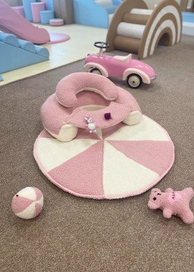 Sėdinukas + kilimėlis 90 cm ,,Teddy ledinukas,,