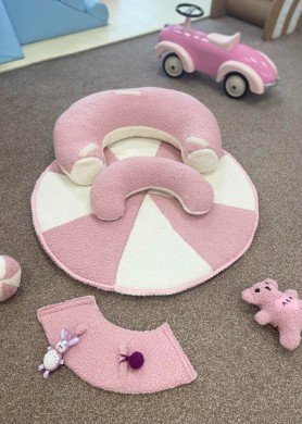 Sėdinukas + kilimėlis 90 cm ,,Teddy ledinukas,,