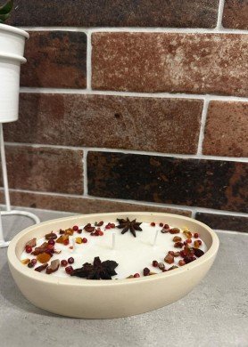 Sojų vaško žvakė