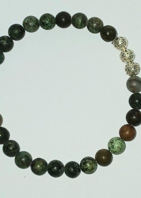 Afrikos turkio jaspio apyrankė