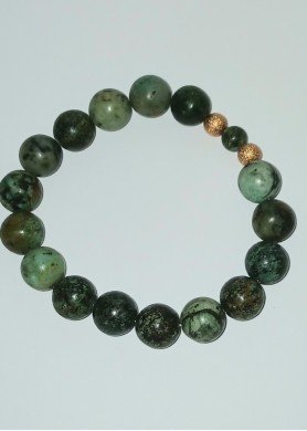 Afrikos turkio jaspio apyrankė