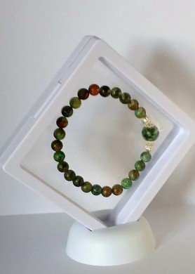 Afrikos turkio jaspio apyrankė