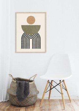 MID CENTURY MODERN RAINBOW