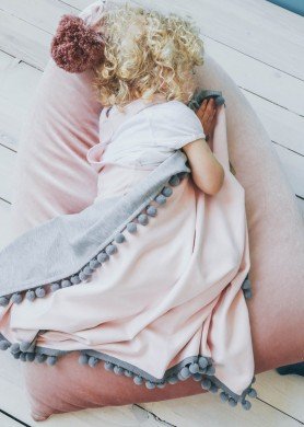 Rožinis dvipusis pledukas