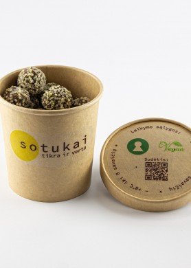 Sotukai su kanapėmis - supermaisto energijos rutuliukai 