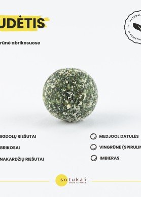 Sotukai su vingrūne - supermaisto energijos rutuliukai 