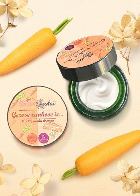 Morkų rankų kremas GEROSE RANKOSE IR...