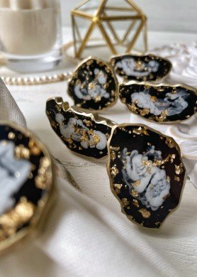 Servetėlių žiedai, 6 vnt.